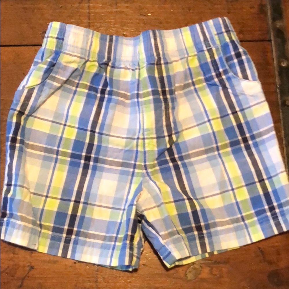 Plaid shorts